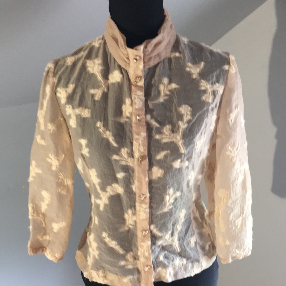 Vintage Woman’s Blouse/Jacket by Helena Sorel